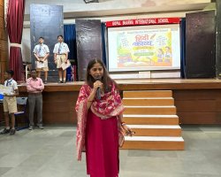 Hindi Elocution Competition STD(VI & VII)
